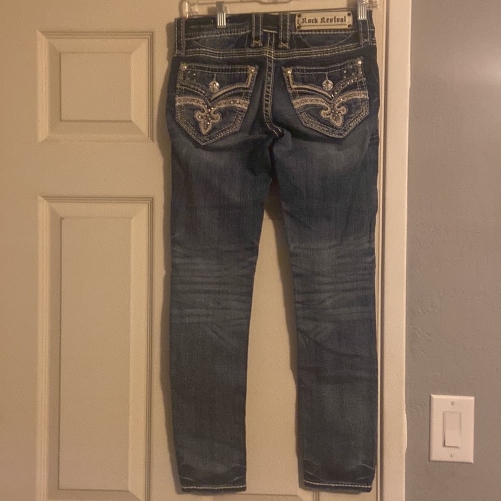 Rock Revival Ankle Skinny Jeans - Picture 4 of 11